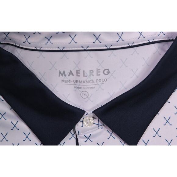 Maelreg Performance * Lot of 2 * Golf Polo Shirts 3XL - Picture 15 of 16